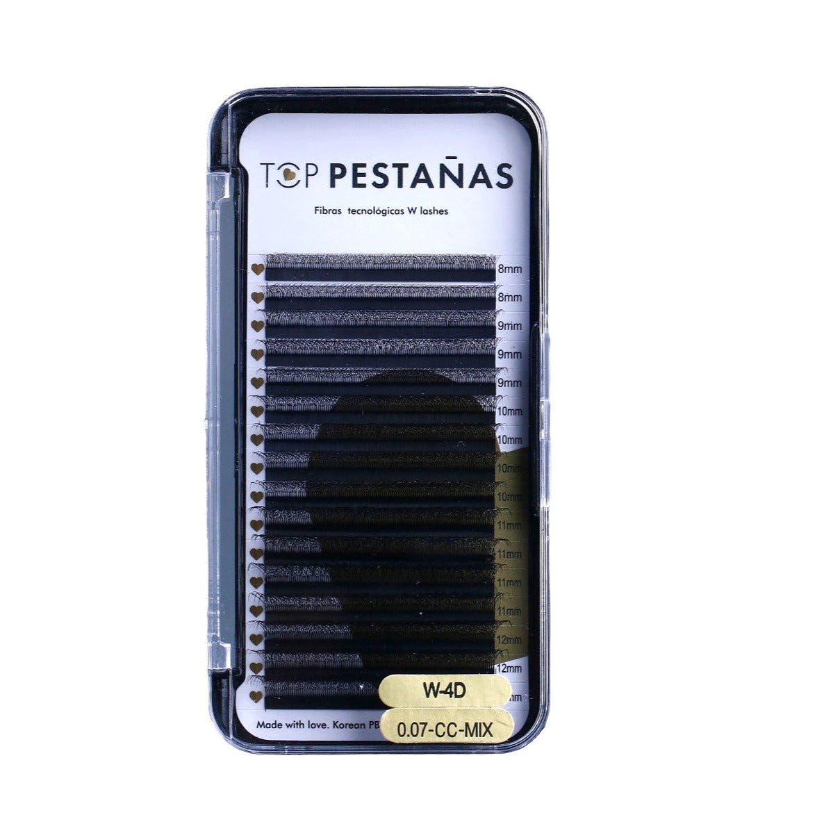 Fibras Tecnológicas “Top Pestañas” W lashes 4D - Top PestañasTop Pestañas