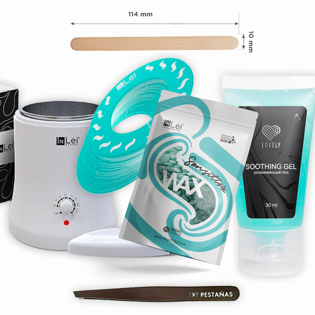 Kit Depilación Cera y pinzas