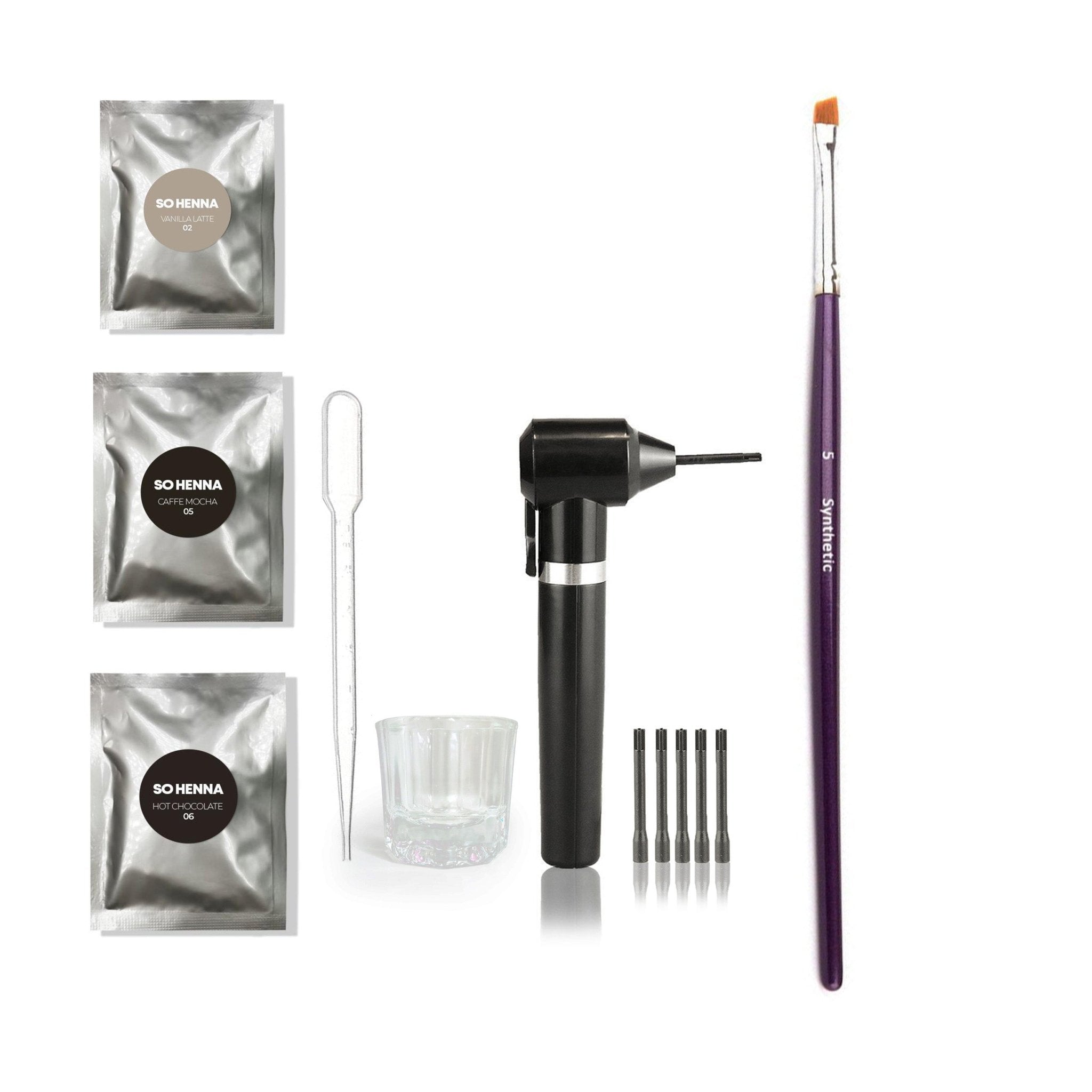 Kit "So Henna" sobres 1g de London Lash Pro - Top PestañasSo Henna