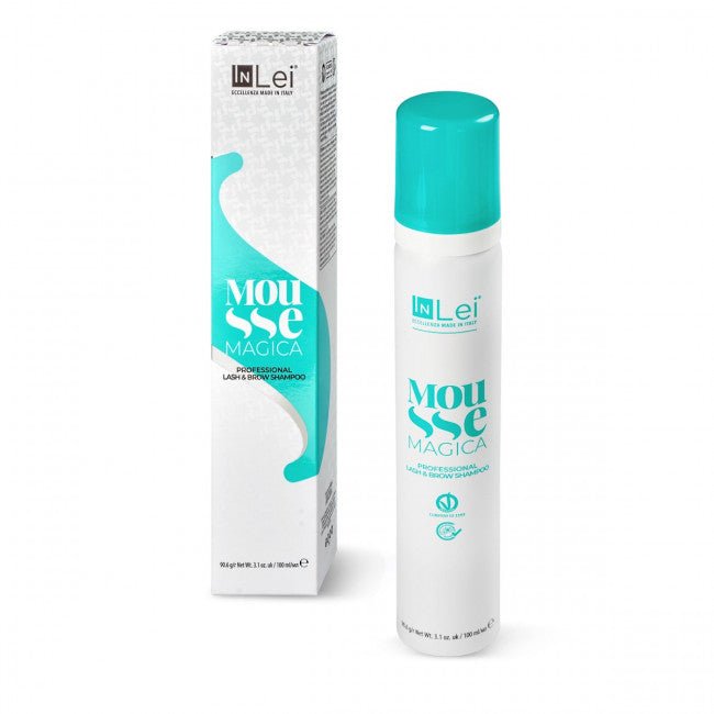 Mousse Magica Espuma limpiadora Inlei TAMAÑO GRANDE 100ml - Top PestañasInLei
