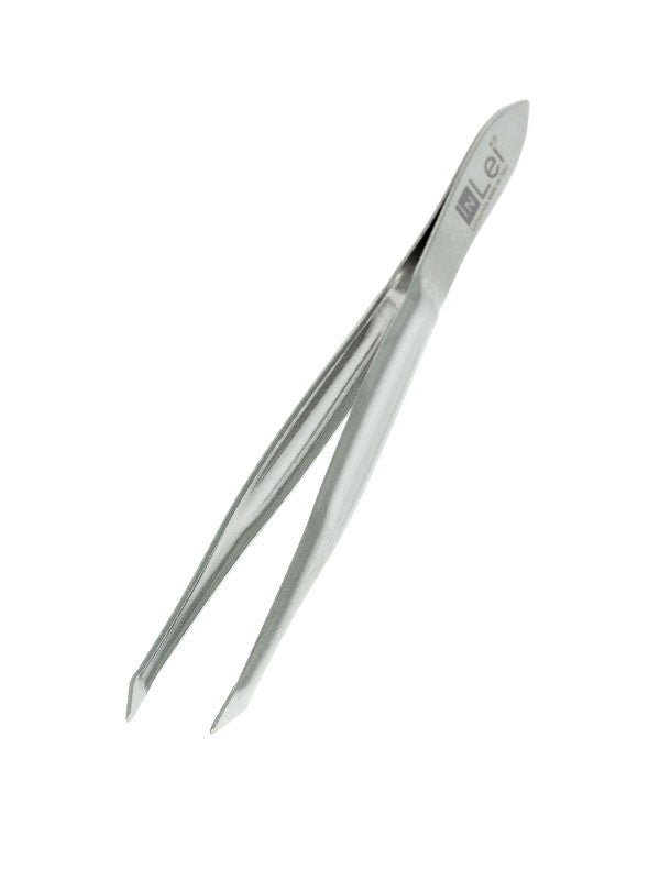 Pinzas para depilacion de cejas "Inlei" punta delgada de "cangrejo" EYEBROW POINTED TWEEZERS WITH CRAB TIPS TIP - Top PestañasTop Pestañas