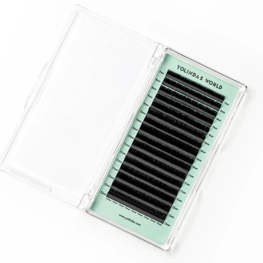 Volumen ruso "Yolindas World", fibra ultra suave - Top PestañasYolinda´s World