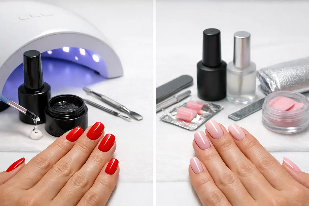 Esmalte gel versus semipermanente para uñas - Top Pestañas