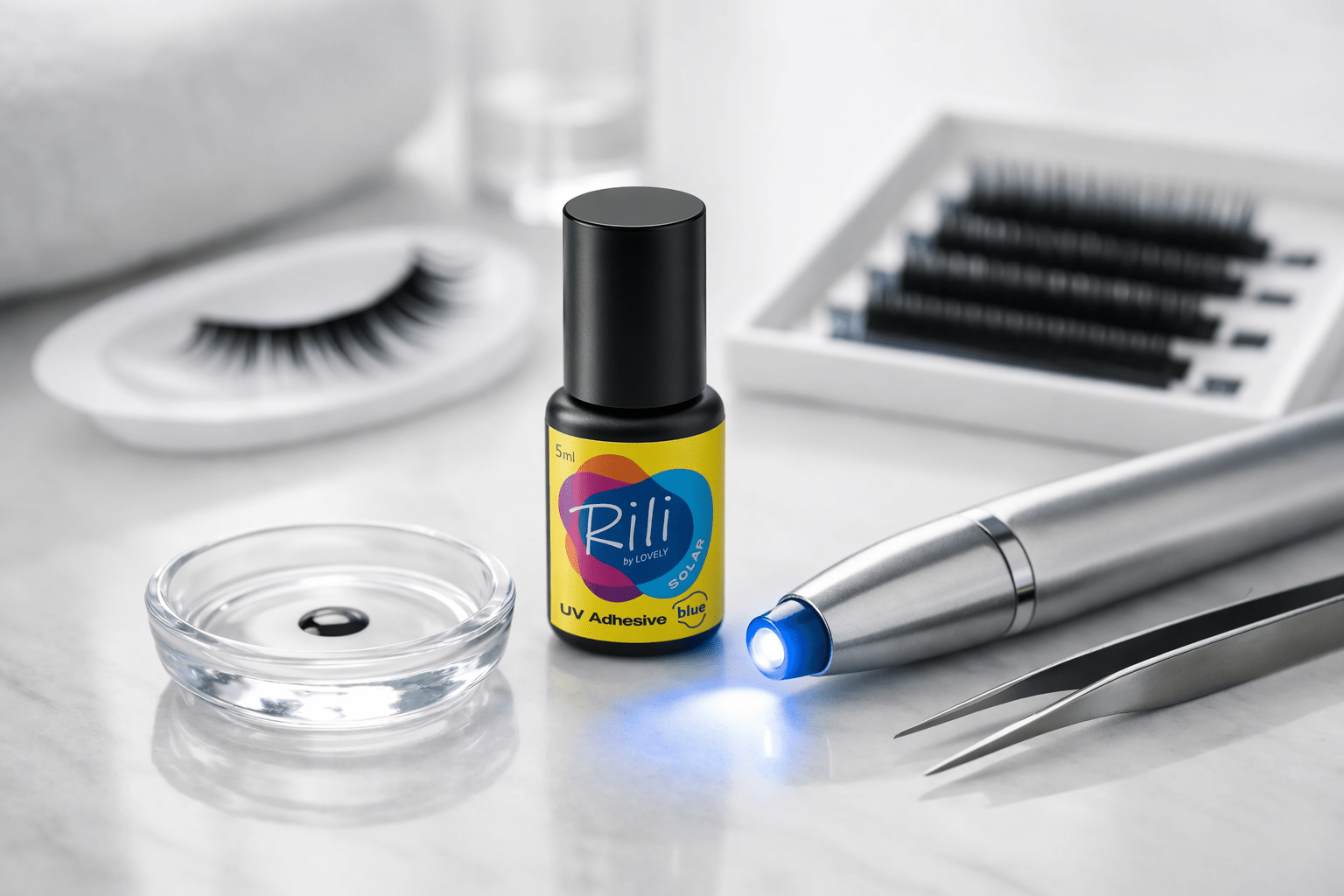 Pegamento LED para extensiones de pestañas - Top Pestañas