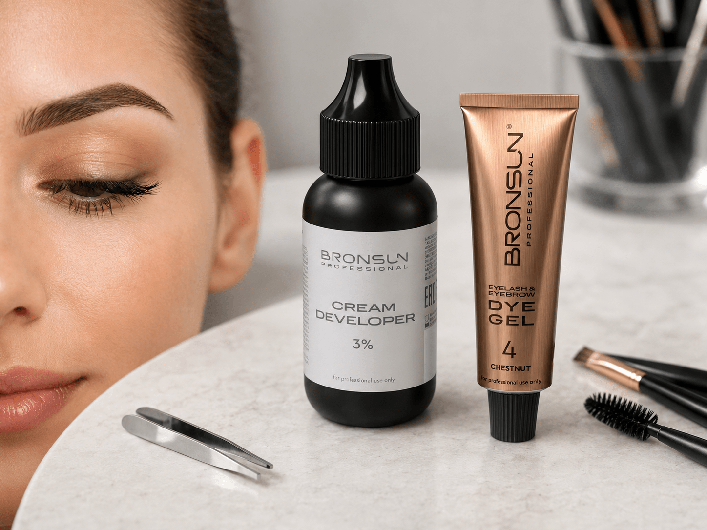 Review tinte Bronsun para cejas: ¿merece la pena? - Top Pestañas