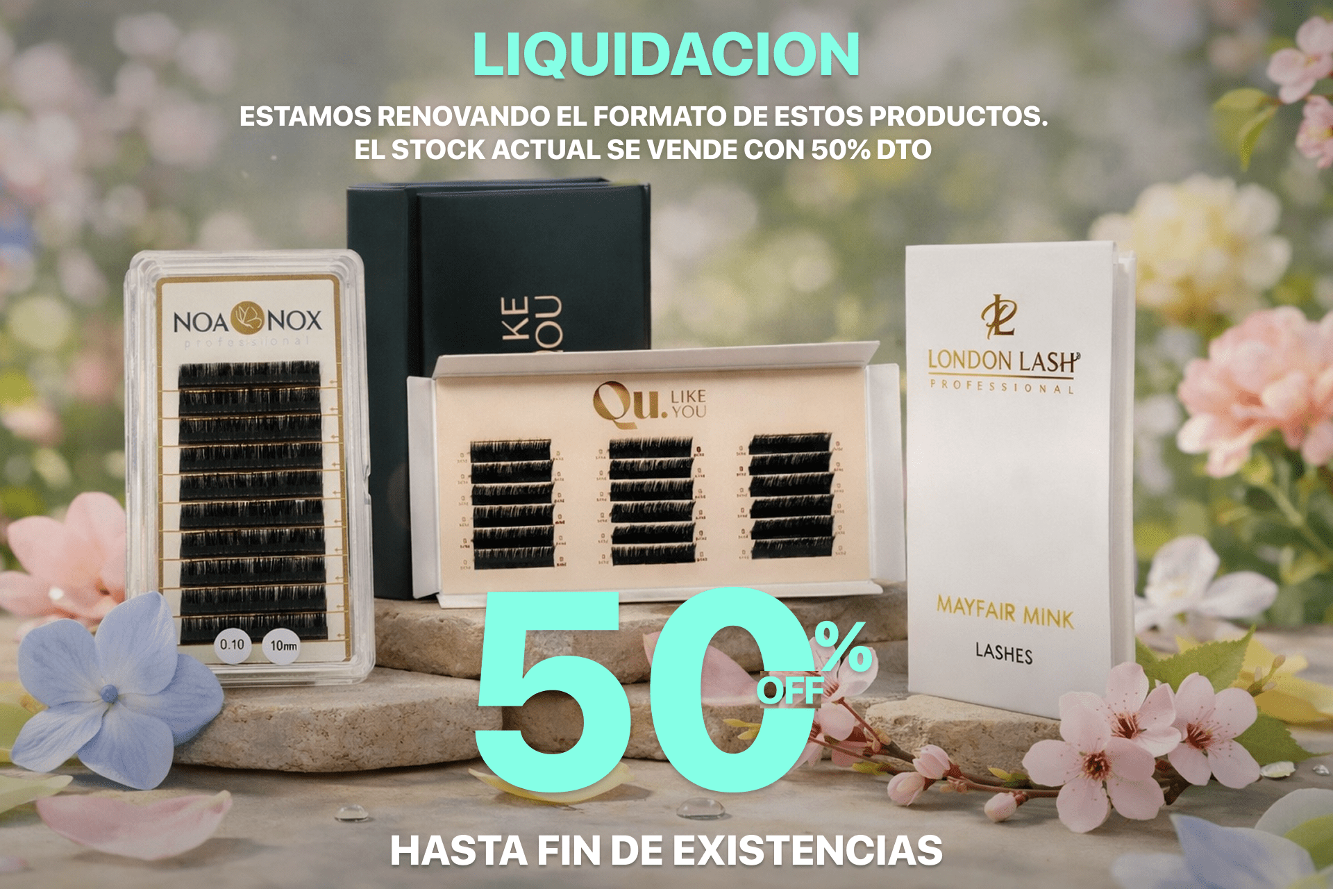 Liquidación 50% - Top Pestañas