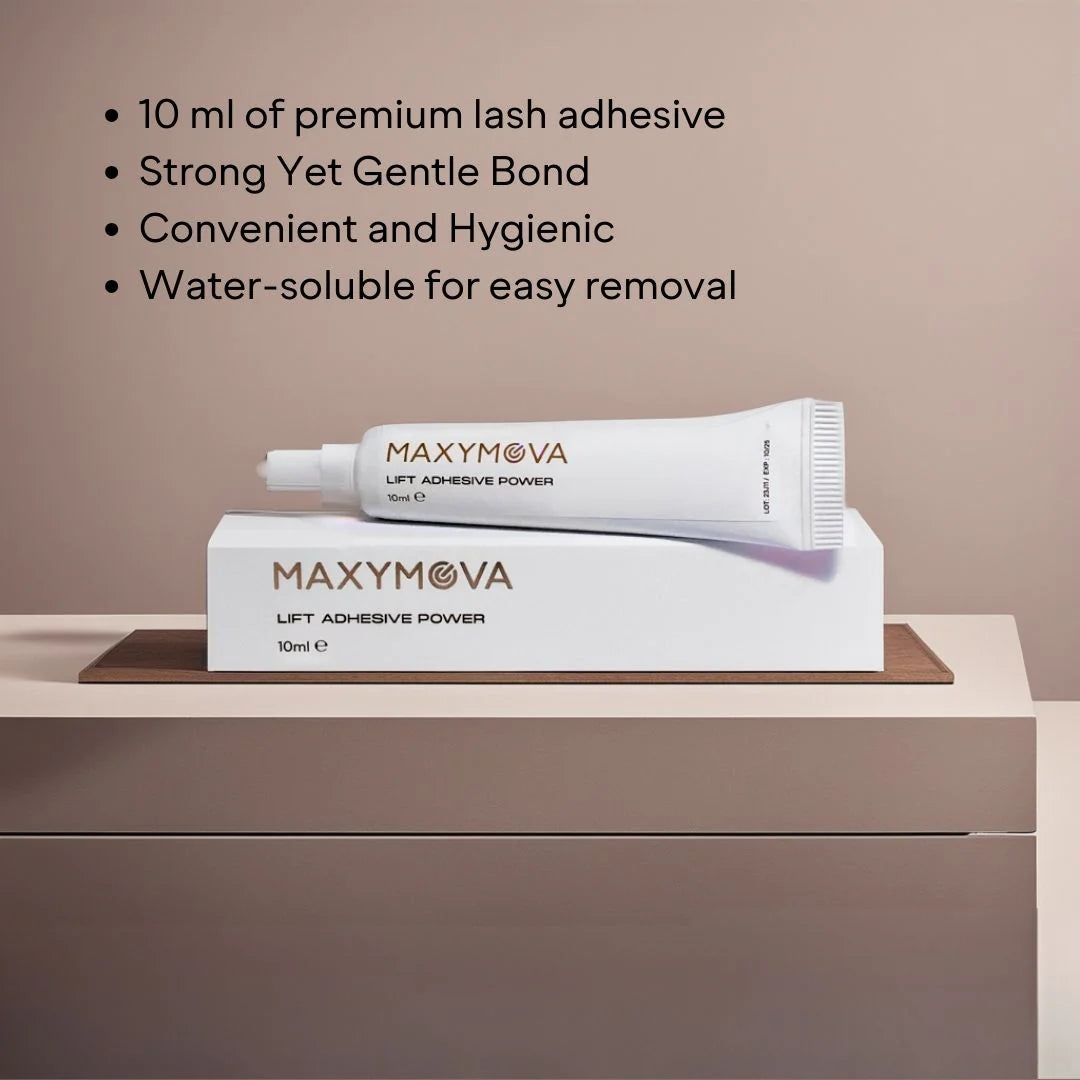 Power Lash Lift Glue - Strong and Quick-Drying Lamination Adhesive, 10 ml, Maxymova