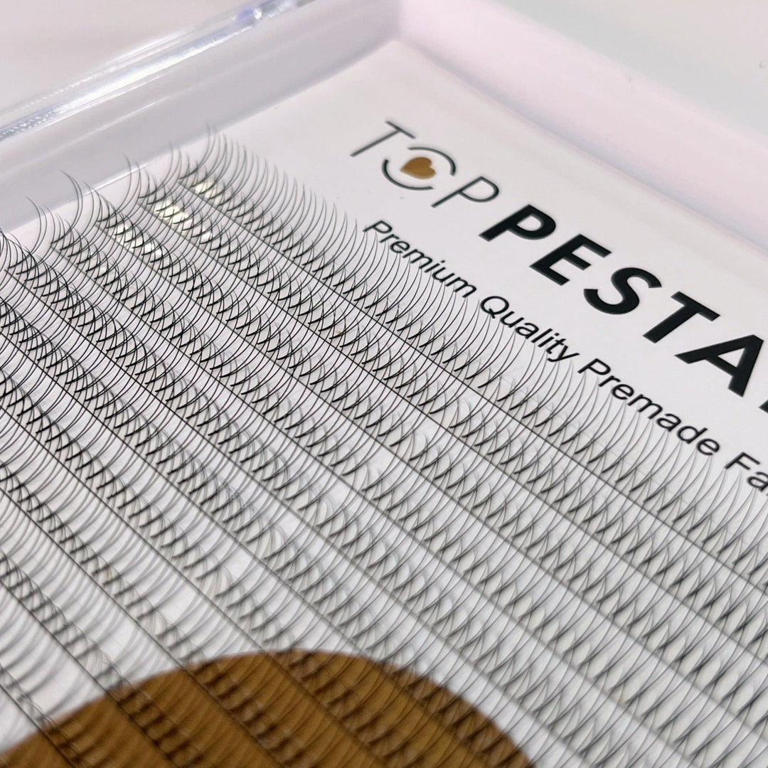 2D Abanicos "Top Pestañas" pre montados (premade fans) - Top PestañasTop Pestañas