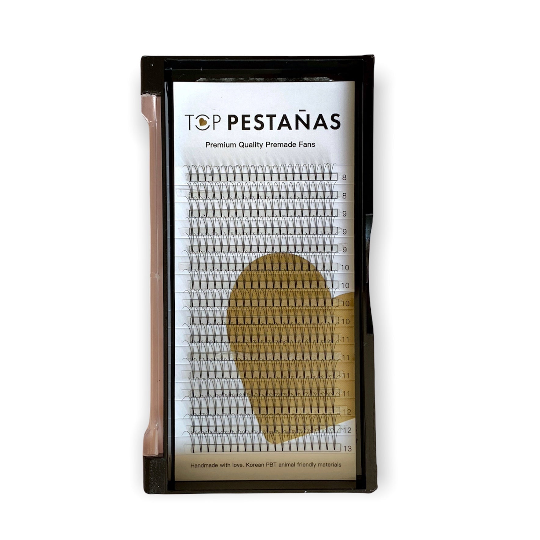 2D Abanicos "Top Pestañas" pre montados (premade fans) - Top PestañasTop Pestañas