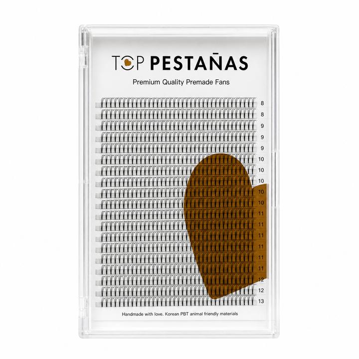 3D Abanicos “Top Pestañas” pre montados (premade fans) - Top PestañasTop Pestañas