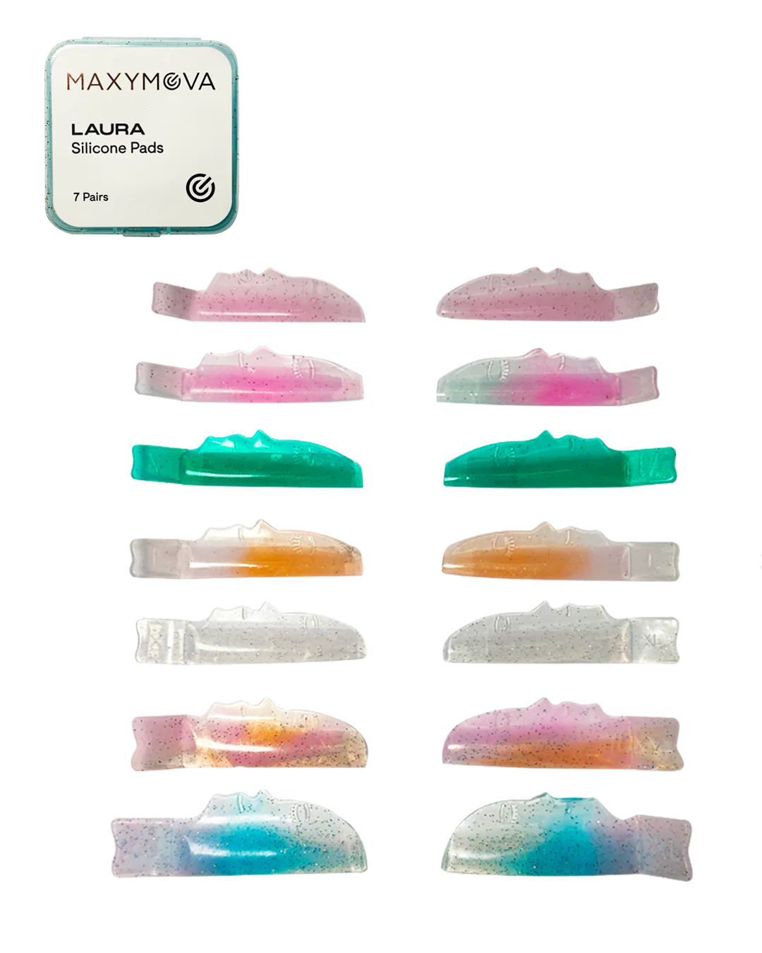 Moldes Laura  de silicona LU Curl - 7 tamaños maxymova