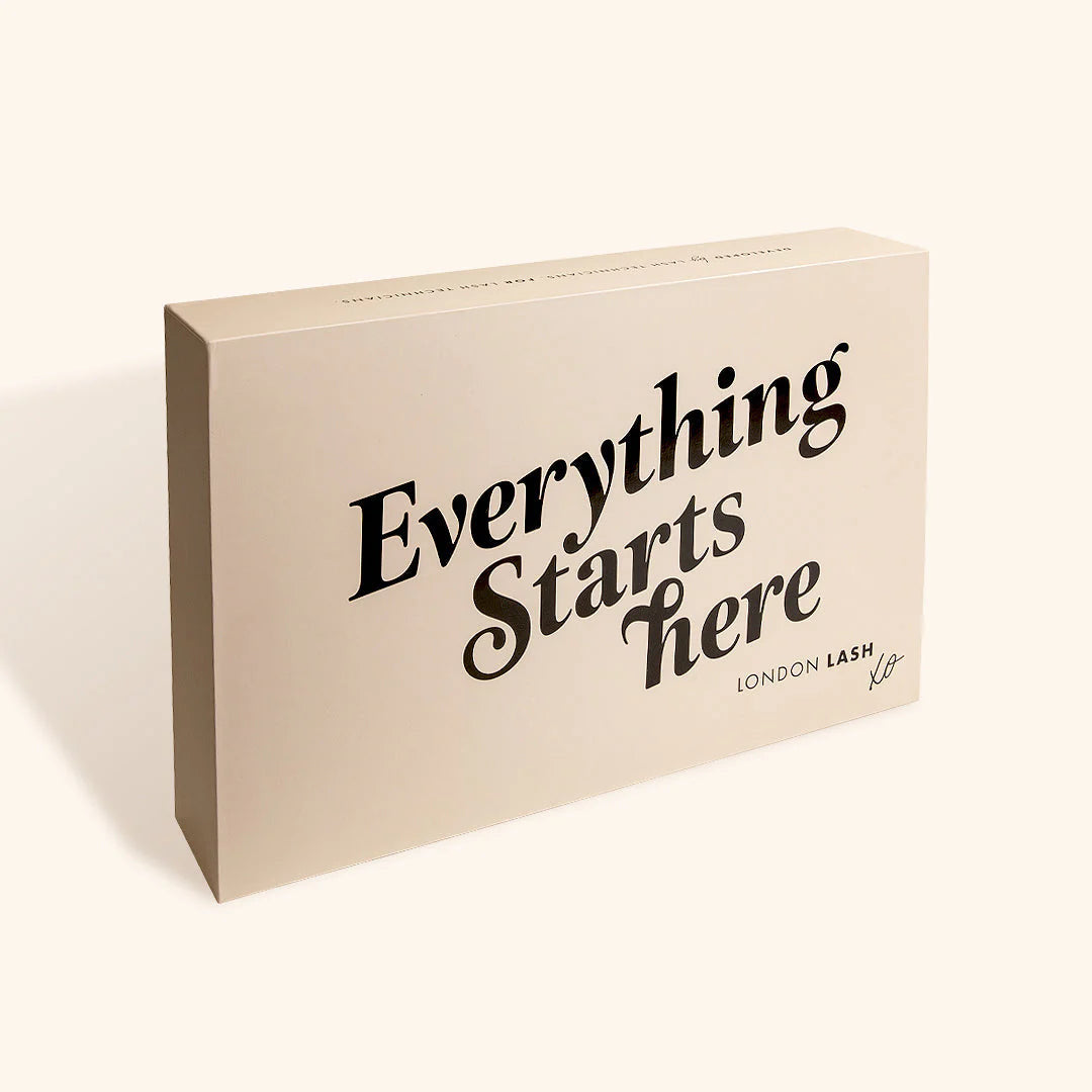 Caja de Kit de Inicio de Extensiones de Pestañas London lash