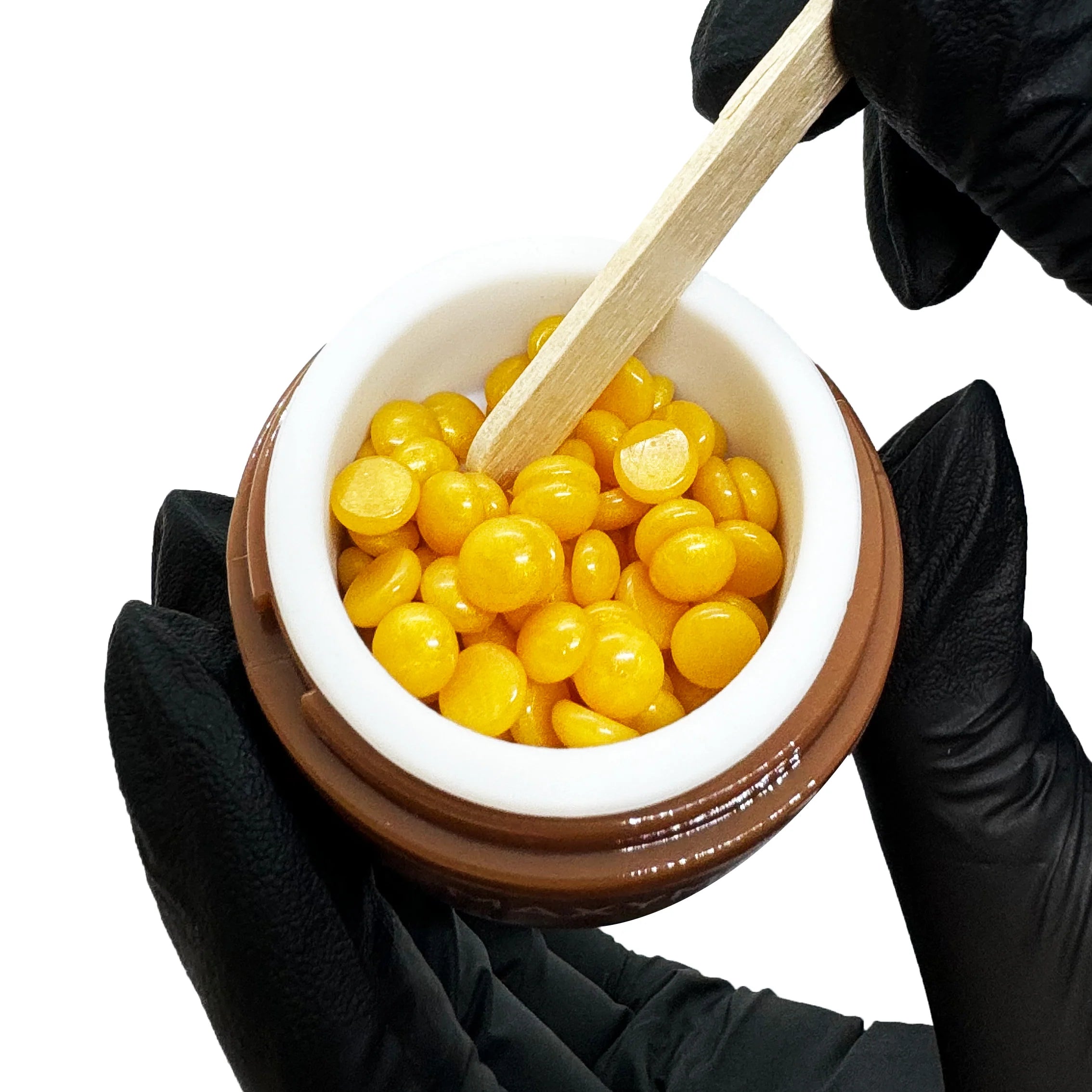 Mini calentador de cera: calentador de cera compacto para depilación de cejas, nariz y orejas MAXYMOVA