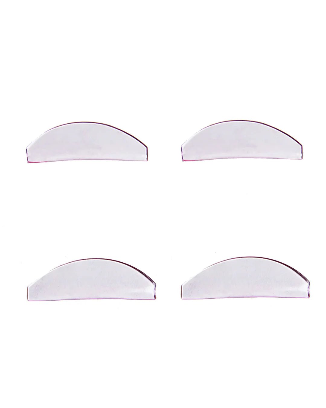 Almohadillas planas para lifting de pestañas para técnicas coreanas y Fusion, 2 pares - Top PestañasMaxymova