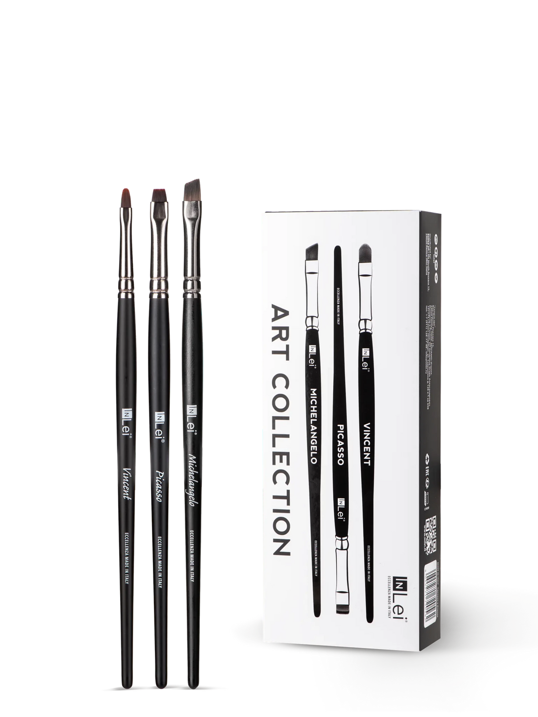 ART COLLECTION kit de cepillos profesionales para pestañas y cejas - Top PestañasInLei