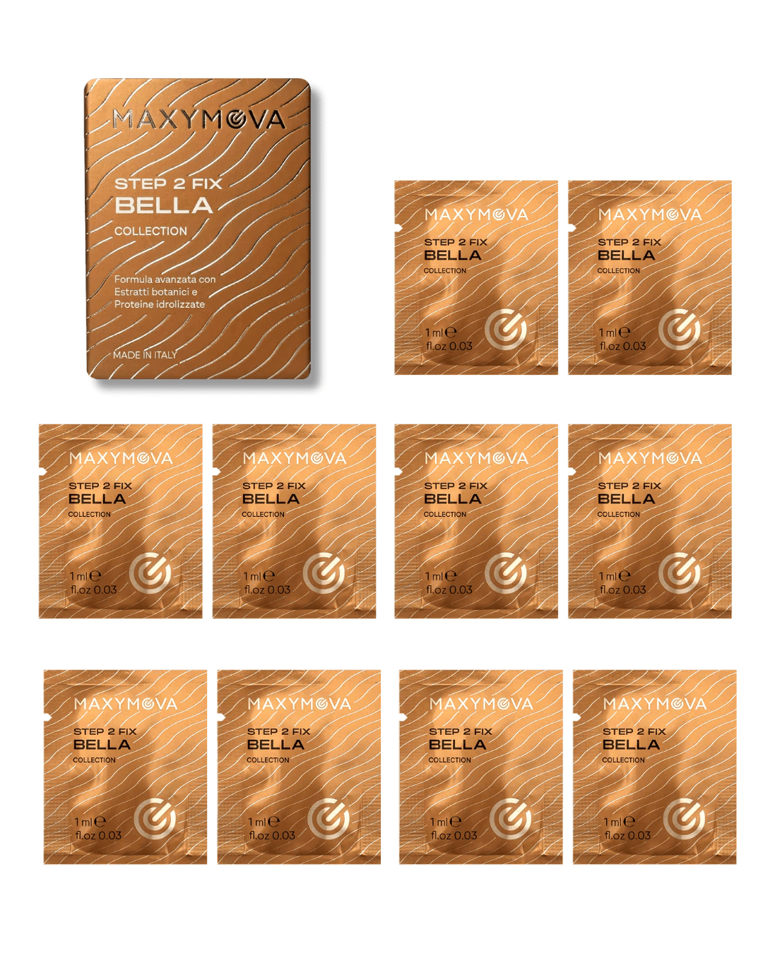 Bella Step 2 FIX – Bella Collection Korean Lash & Brow System – 10 x 1 ml - Top PestañasMaxymova