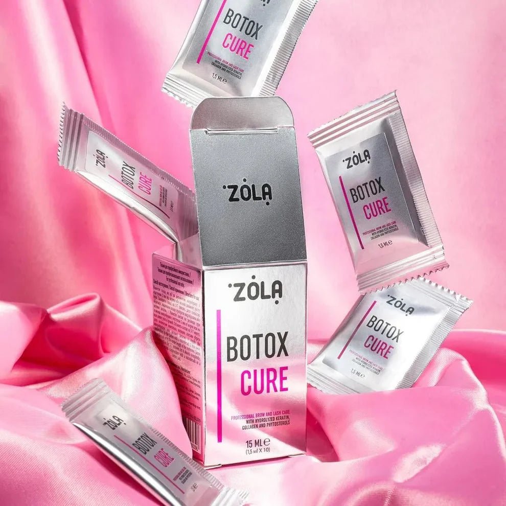 Botox cure para pestañas y cejas, en sobres, 1,5ml Zola - Top Pestañaszola