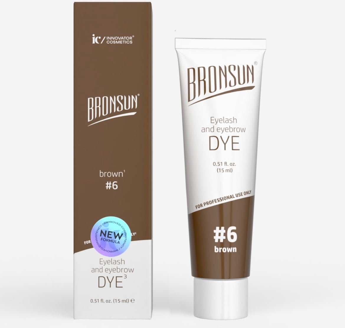 BRONSUN GEL DYE (Nueva Fórmula) - cejas/pestañas. - Top PestañasBronsun