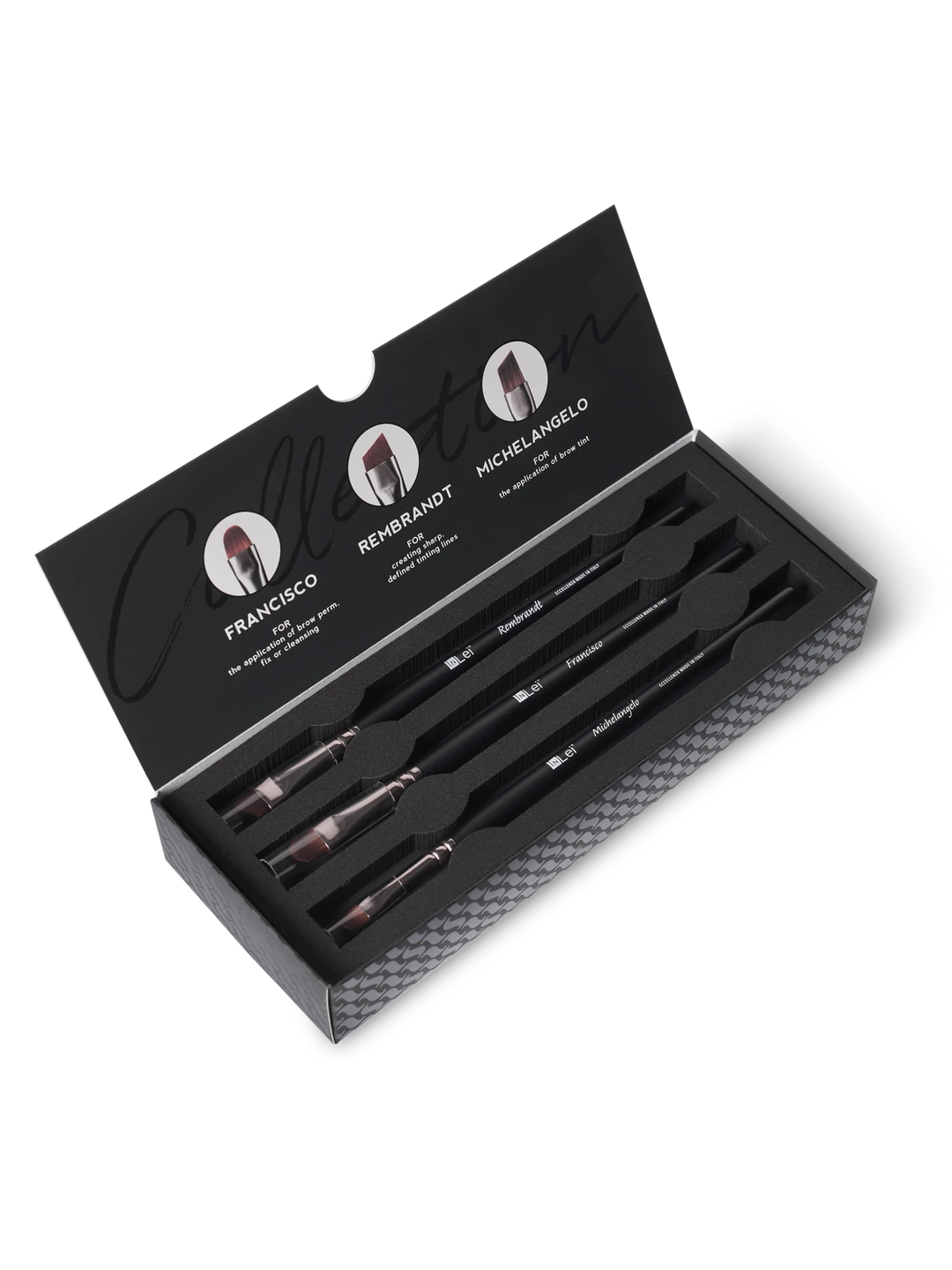 BROW COLLECTION kit de cepillos profesionales para cejas - Top PestañasInLei