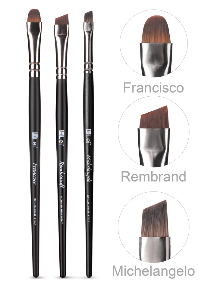 BROW COLLECTION kit de cepillos profesionales para cejas - Top PestañasInLei