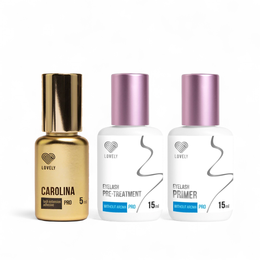 KIT PEGAMENTO + PRIMER + DESENGRASANTE “Lovely”