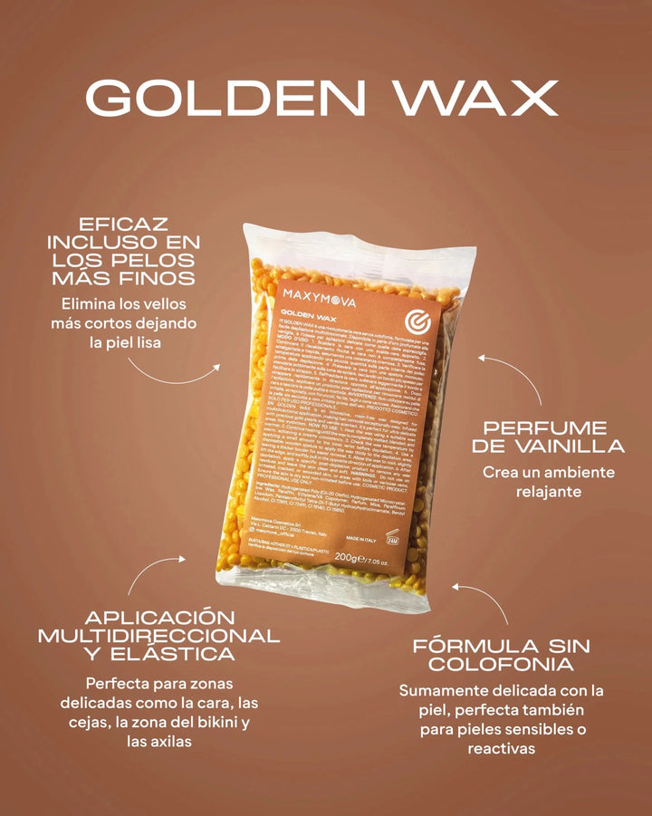 Cera dorada 1 kg, Maxymova - Top PestañasMaxymova
