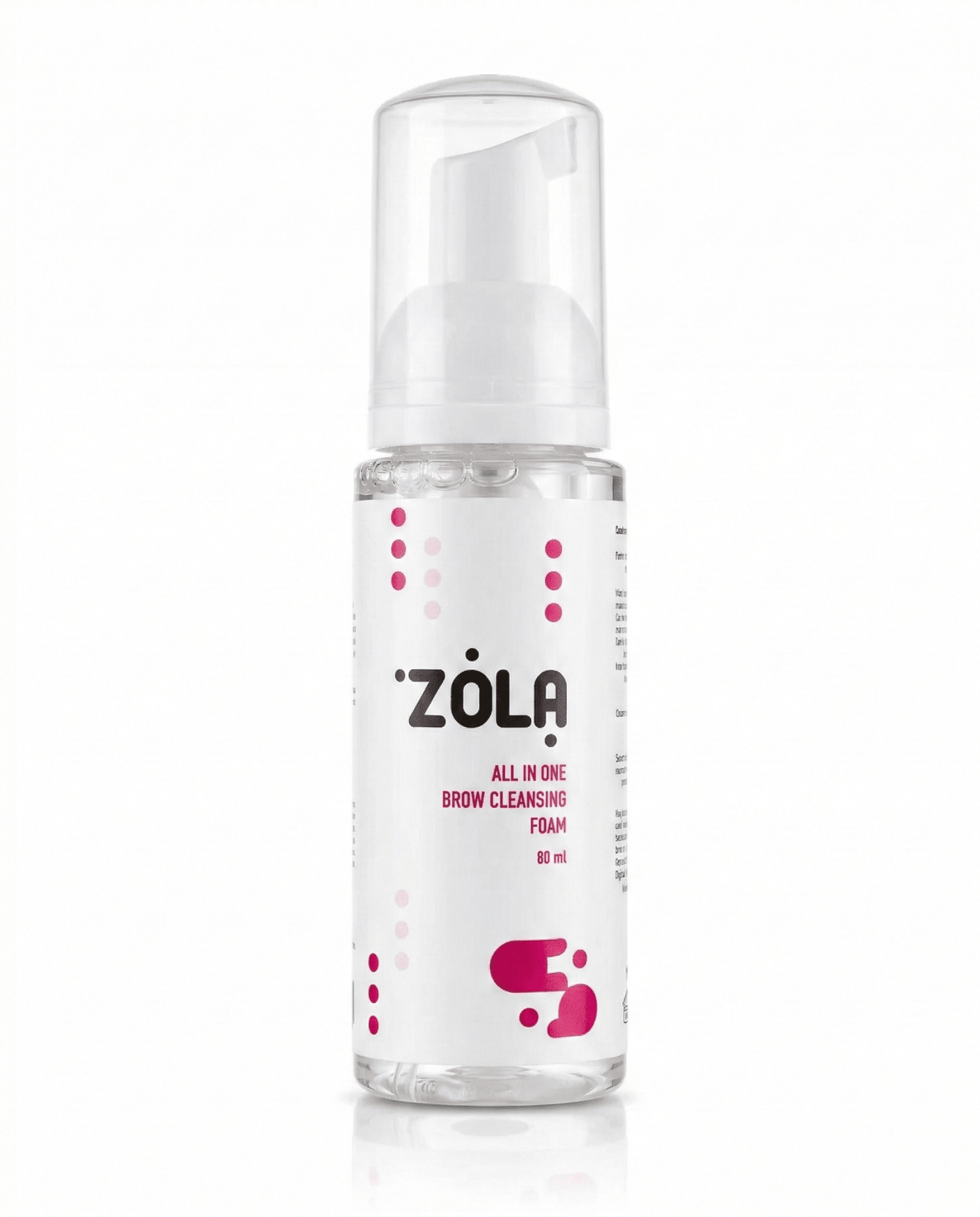 Champú "Brow cleanser foam" en Espuma Zola - Top Pestañaszola