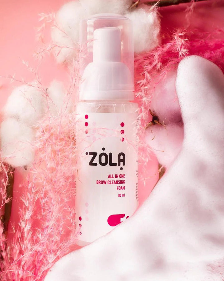 Champú "Brow cleanser foam" en Espuma Zola - Top Pestañaszola