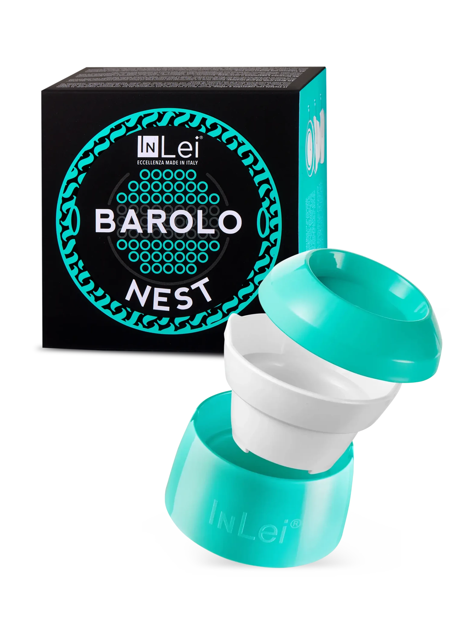 Cuenco Barolo NEST InLei con tapa y colador - Top PestañasInLei