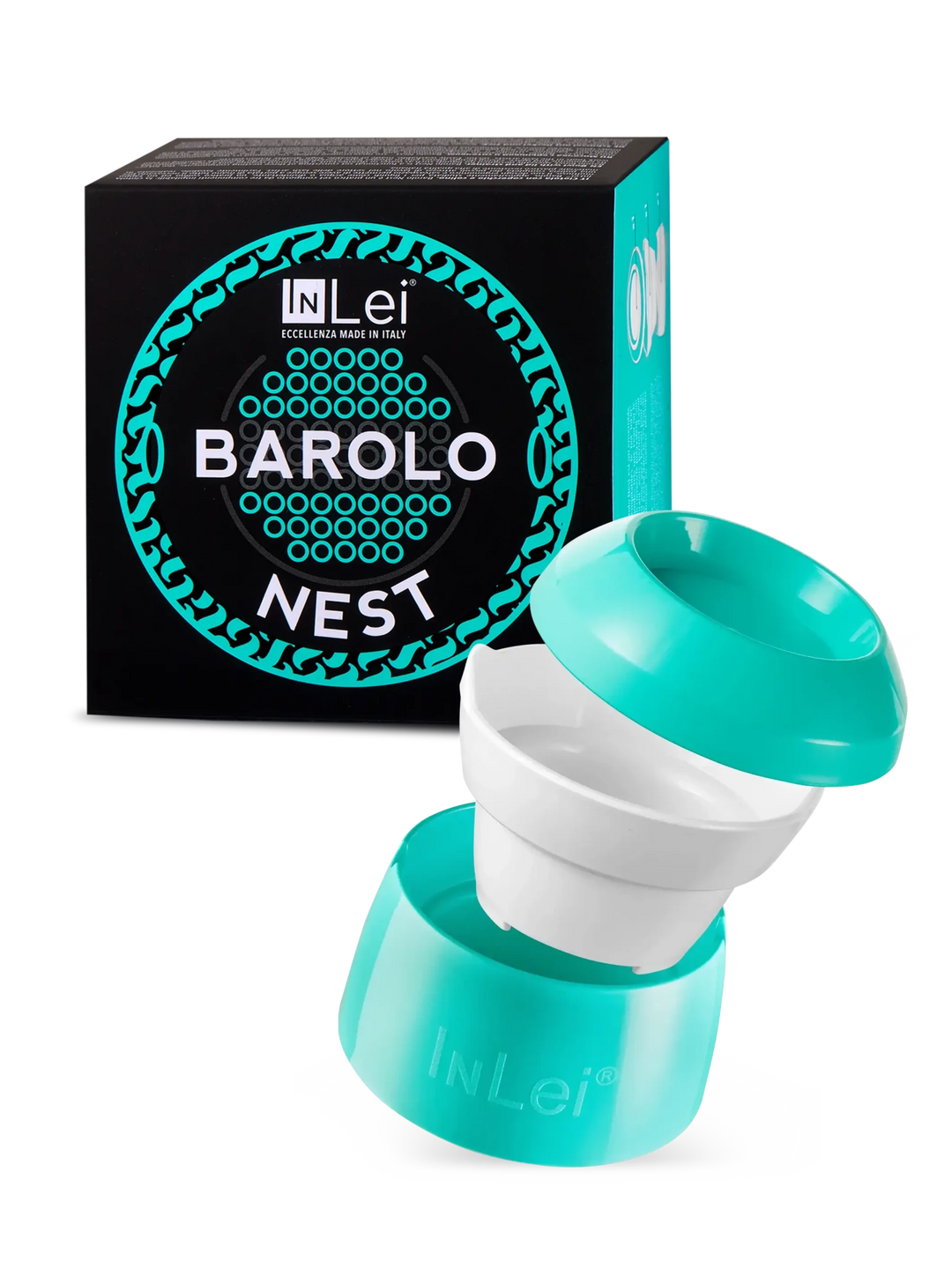 Cuenco Barolo NEST InLei con tapa y colador - Top PestañasInLei