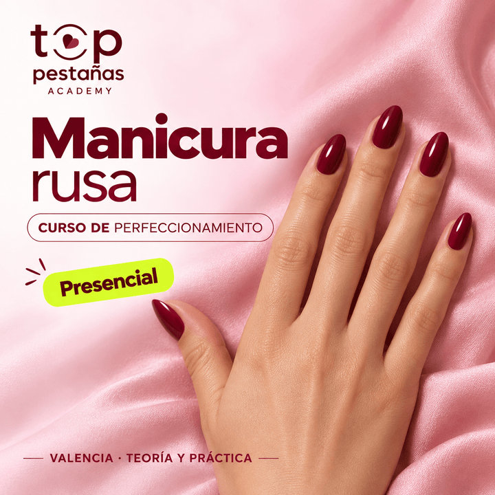 Curso de perfeccionamiento "Manicura Rusa" presencial Valencia 250-500€ - Top PestañasTop Pestañas