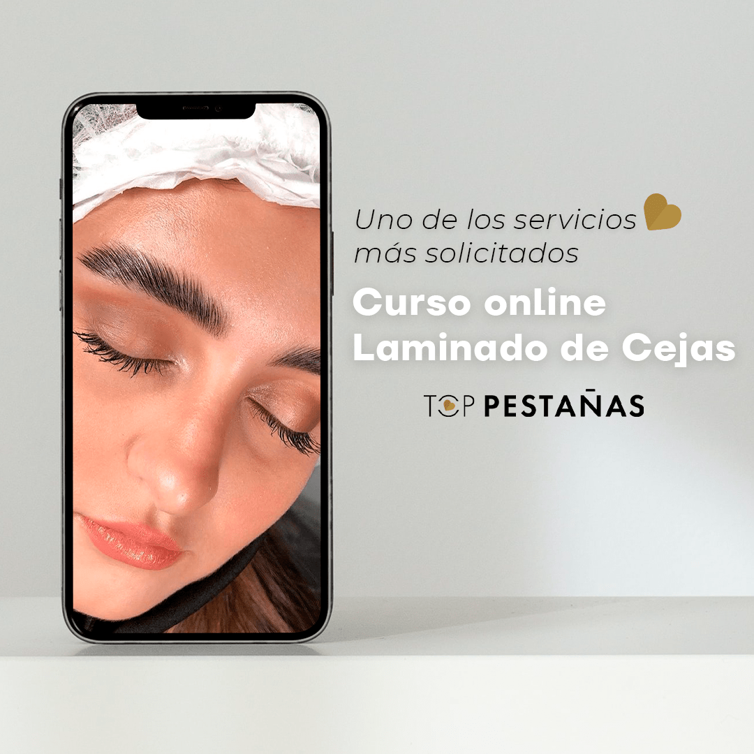 Curso Online “Laminado de cejas" (35% dto en 1 compra de productos, al inscribirse) - Top PestañasTop Pestañas