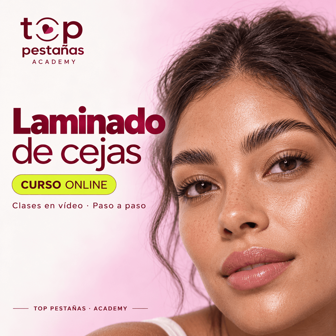 Curso Online “Laminado de cejas" (35% dto en 1 compra de productos, al inscribirse) - Top PestañasTop Pestañas