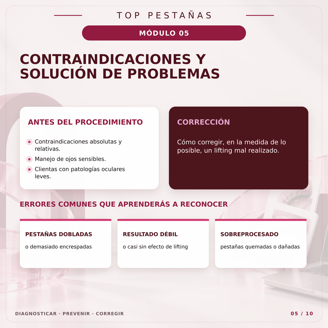 Curso Online “Lifting de pestañas” (35% dto en 1 compra de productos, al inscribirse) - Top PestañasTop Pestañas