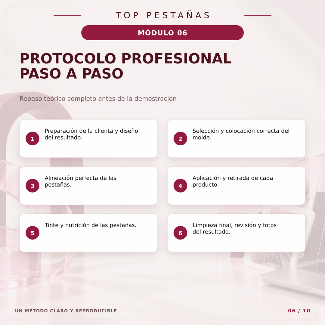 Curso Online “Lifting de pestañas” (35% dto en 1 compra de productos, al inscribirse) - Top PestañasTop Pestañas