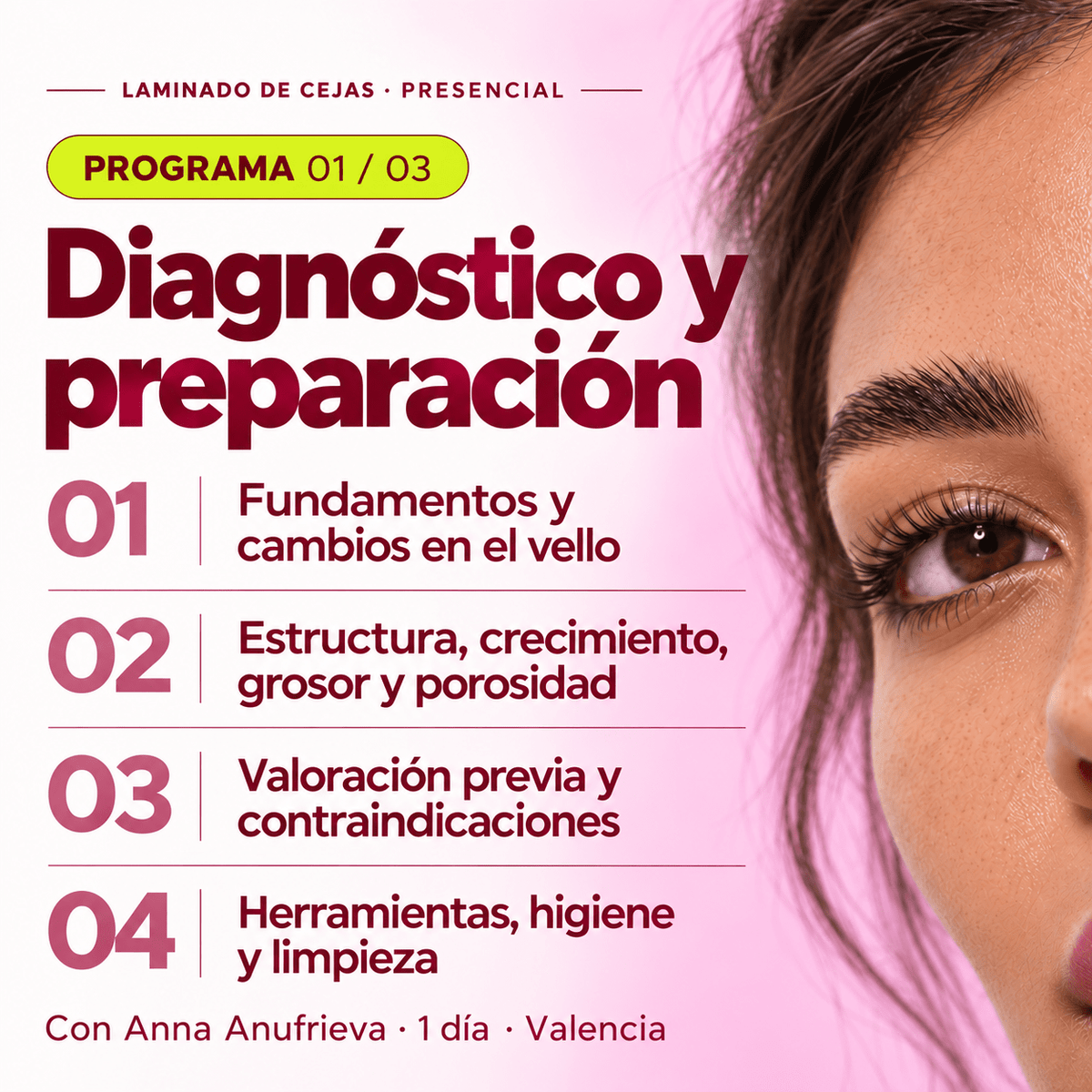 Curso Presencial Laminado de cejas - Top PestañasTop Pestañas