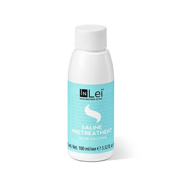 Desengrasante InLei "SALINE PRETREATMENT" 100ml solución salina para pestañas y cejas - Top PestañasInLei