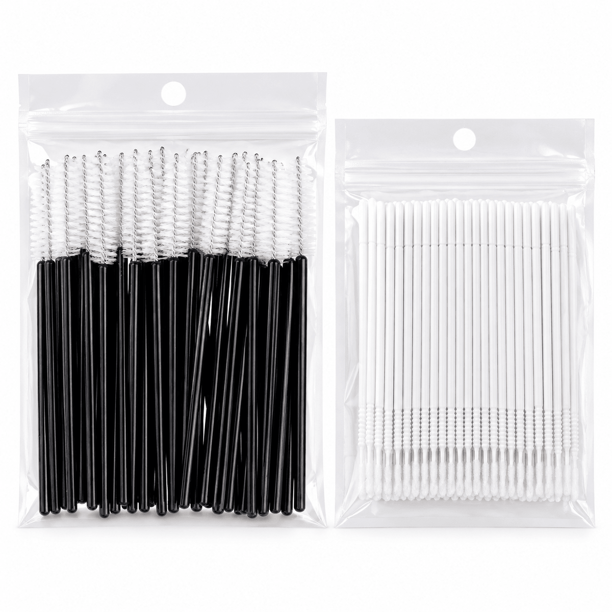 Dúo de consumibles — cepillos y microbrush - Top PestañasAccesorios