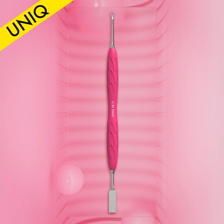 Empujador Para Manicura Con Mango De Silicona "Gummy" UNIQ 11 TYPE 1 - Top PestañasStaleks