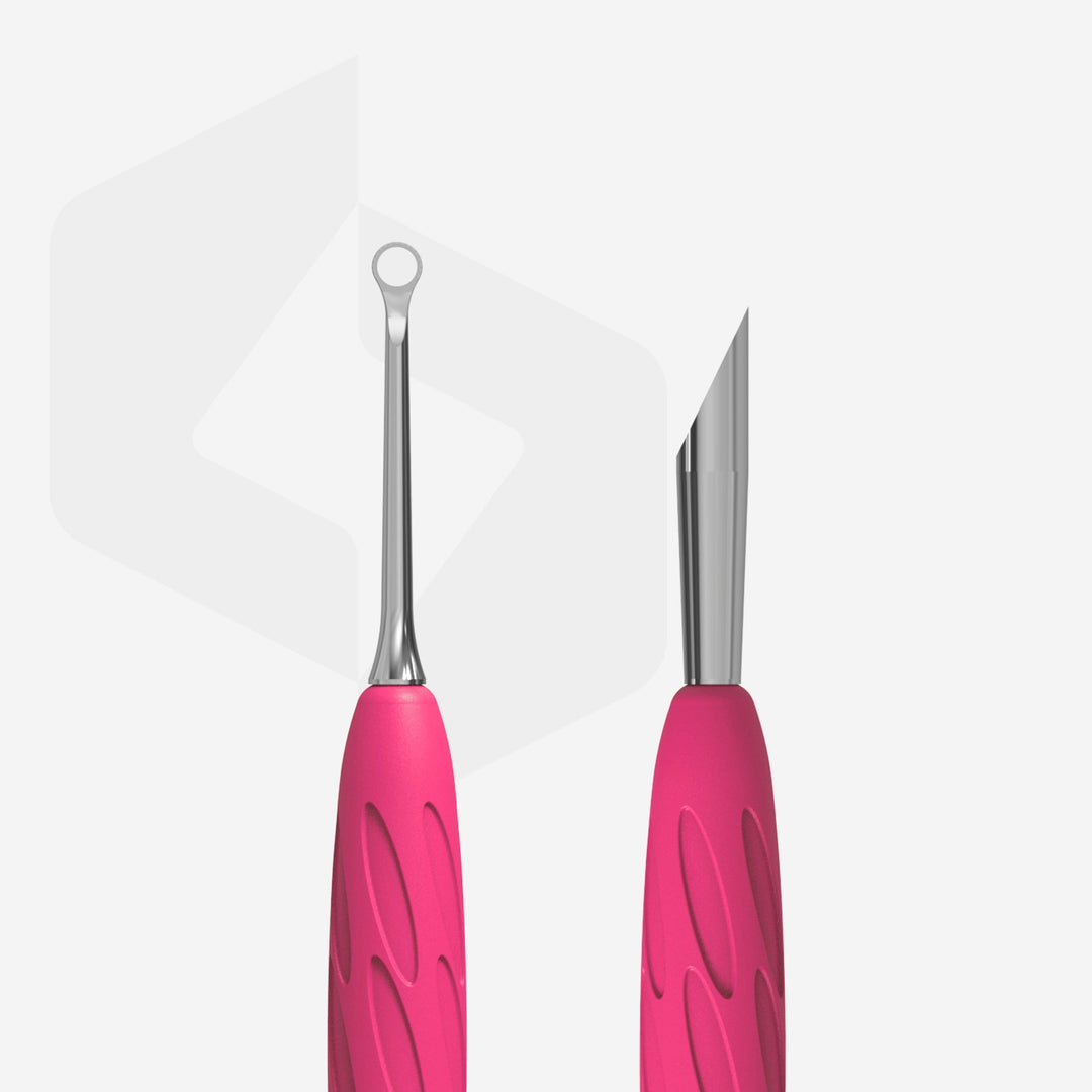 Empujador Para Manicura Con Mango De Silicona "Gummy" UNIQ 11 TYPE 2 - Top PestañasStaleks