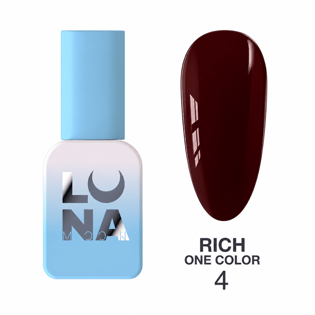 Esmalte semipermanente LUNAmoon Rich One 04, 8 ml - Top PestañasLUNAmoon