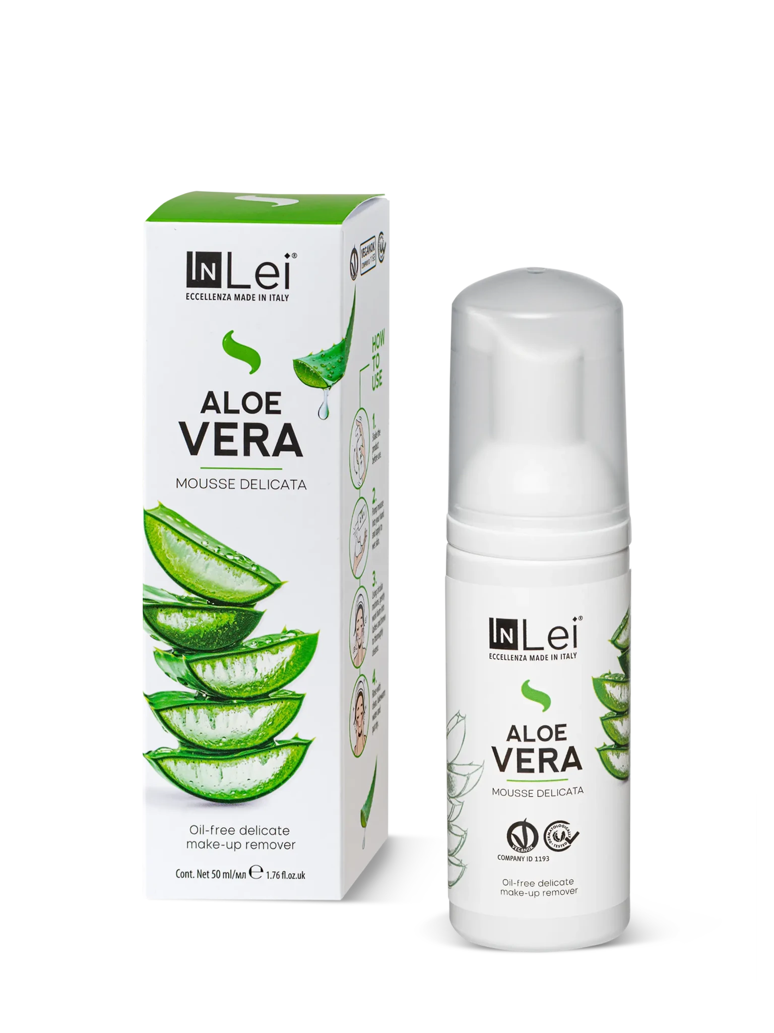Espuma "Aloe Vera" – Inlei - Top PestañasInLei
