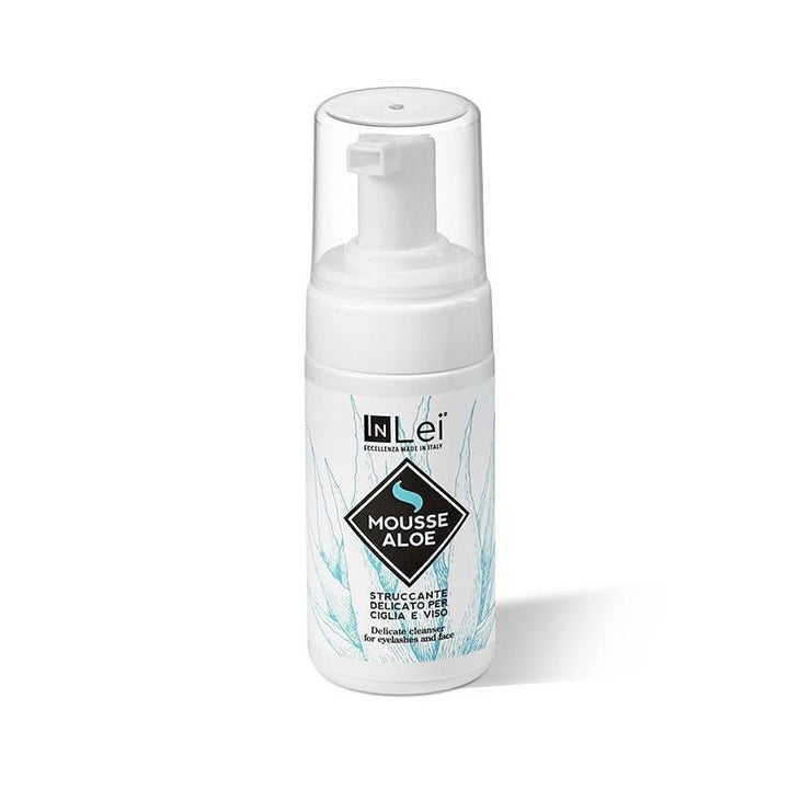 Espuma limpiadora "Inlei Mousse Aloe" TAMAÑO GRANDE 100ml - Top PestañasInLei
