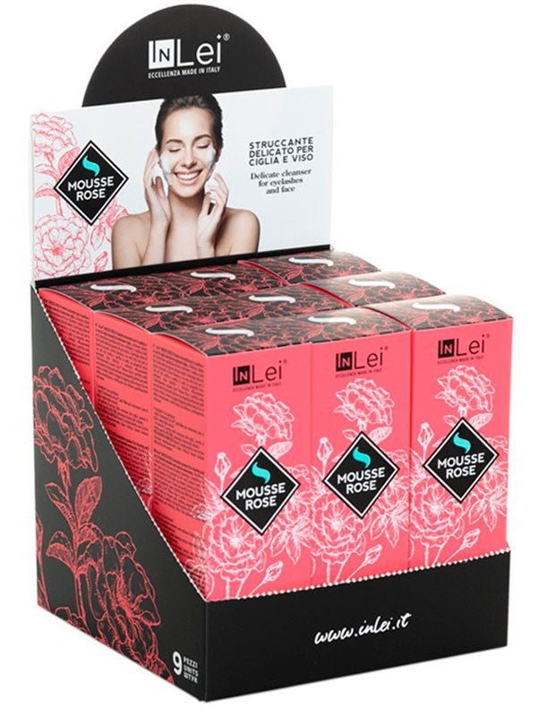 Espuma limpiadora "Inlei Mousse Rose" - Top PestañasInLei