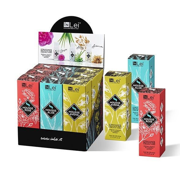 Espuma limpiadora "Inlei Mousse Tris". - Top PestañasInLei