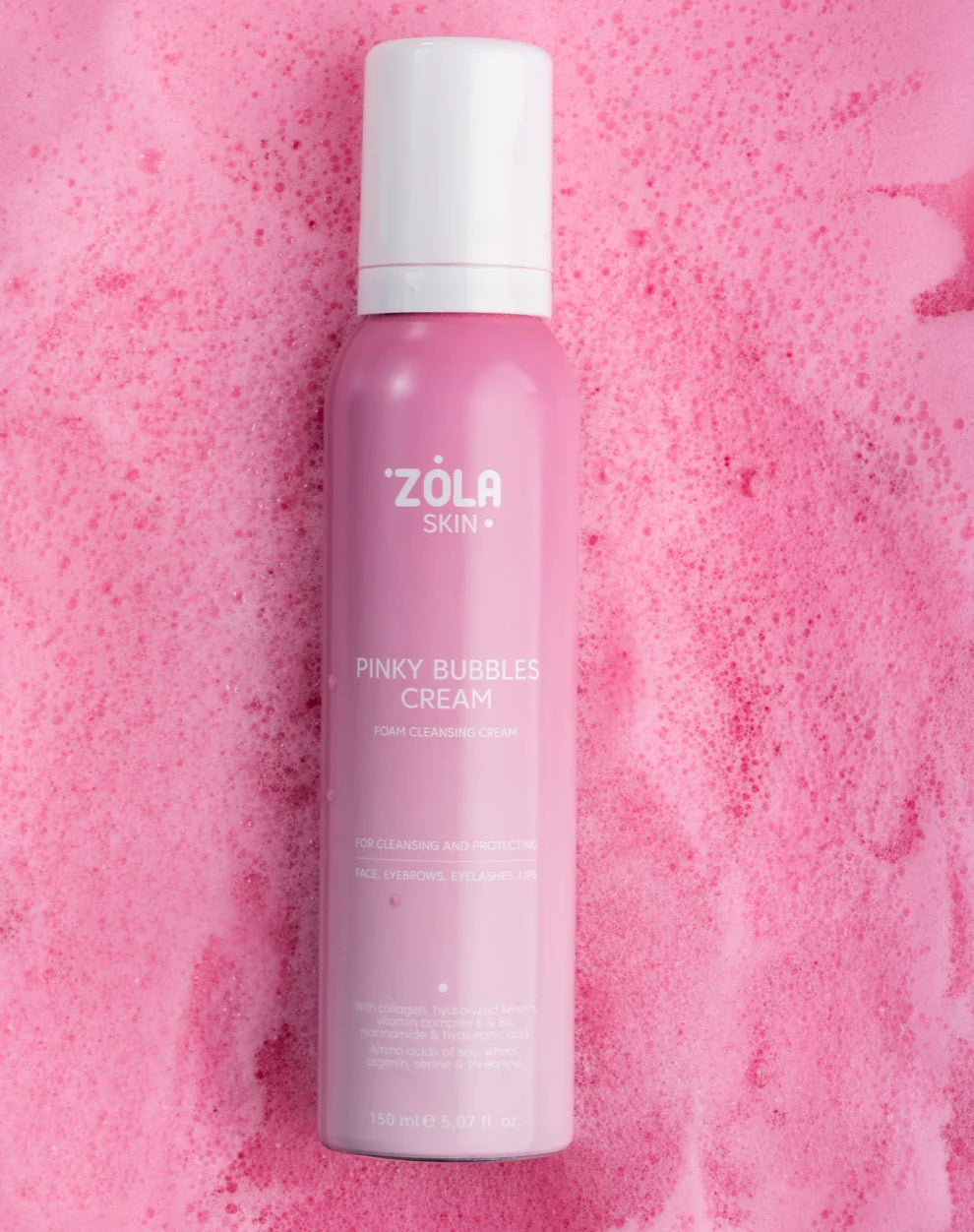 Espuma Pinky Bubbles Cream Zola - Top Pestañaszola