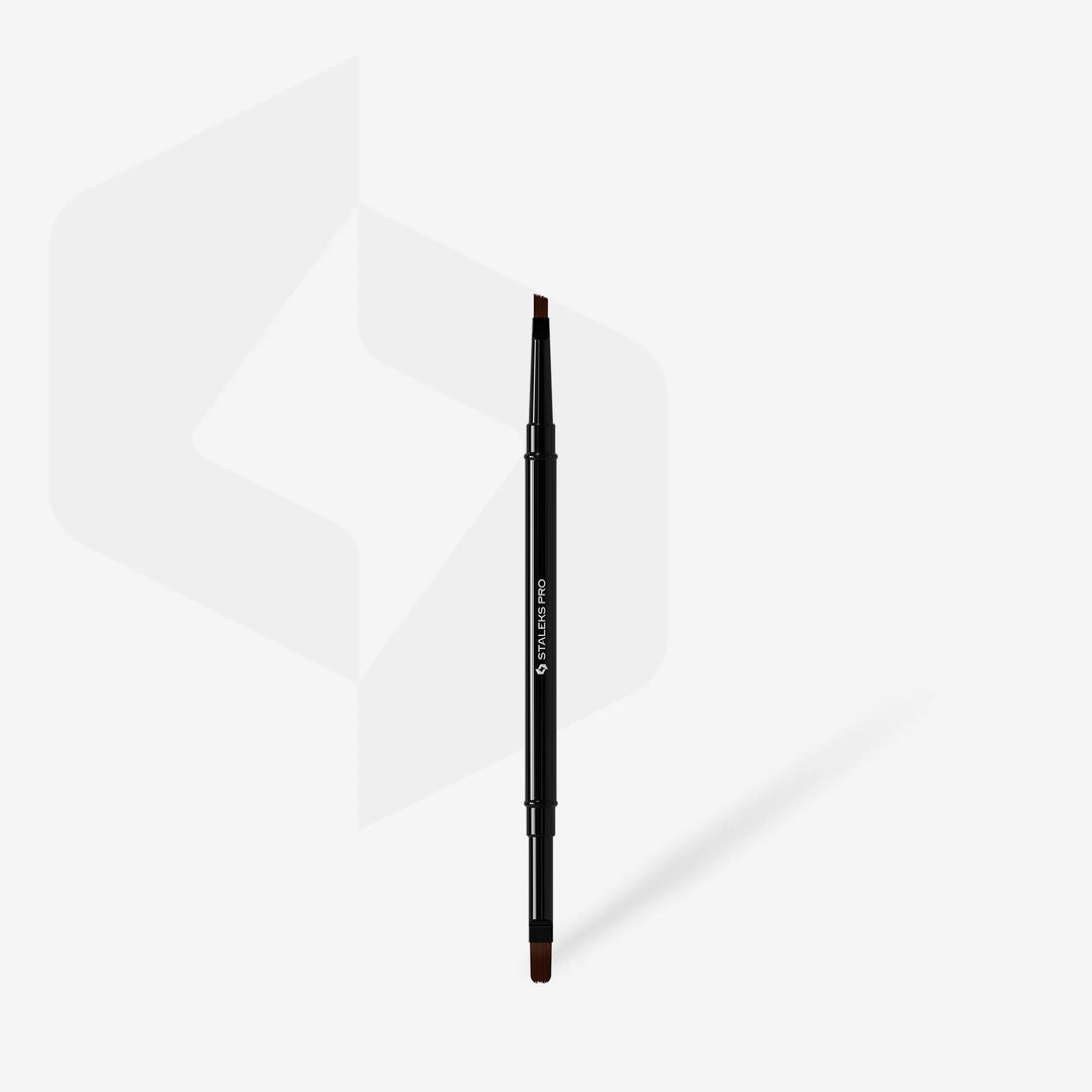 EXPERT pincel doble cara para gel 11 mm / para gel 7 mm Staleks - Top PestañasStaleks