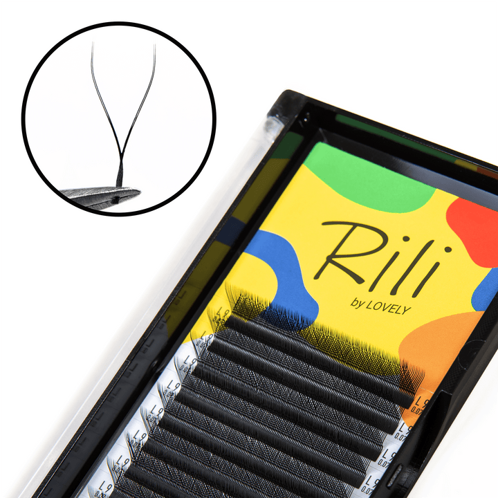 Extensiones de pestañas en abanico YY-2D Rili Lovely - Top PestañasLovely