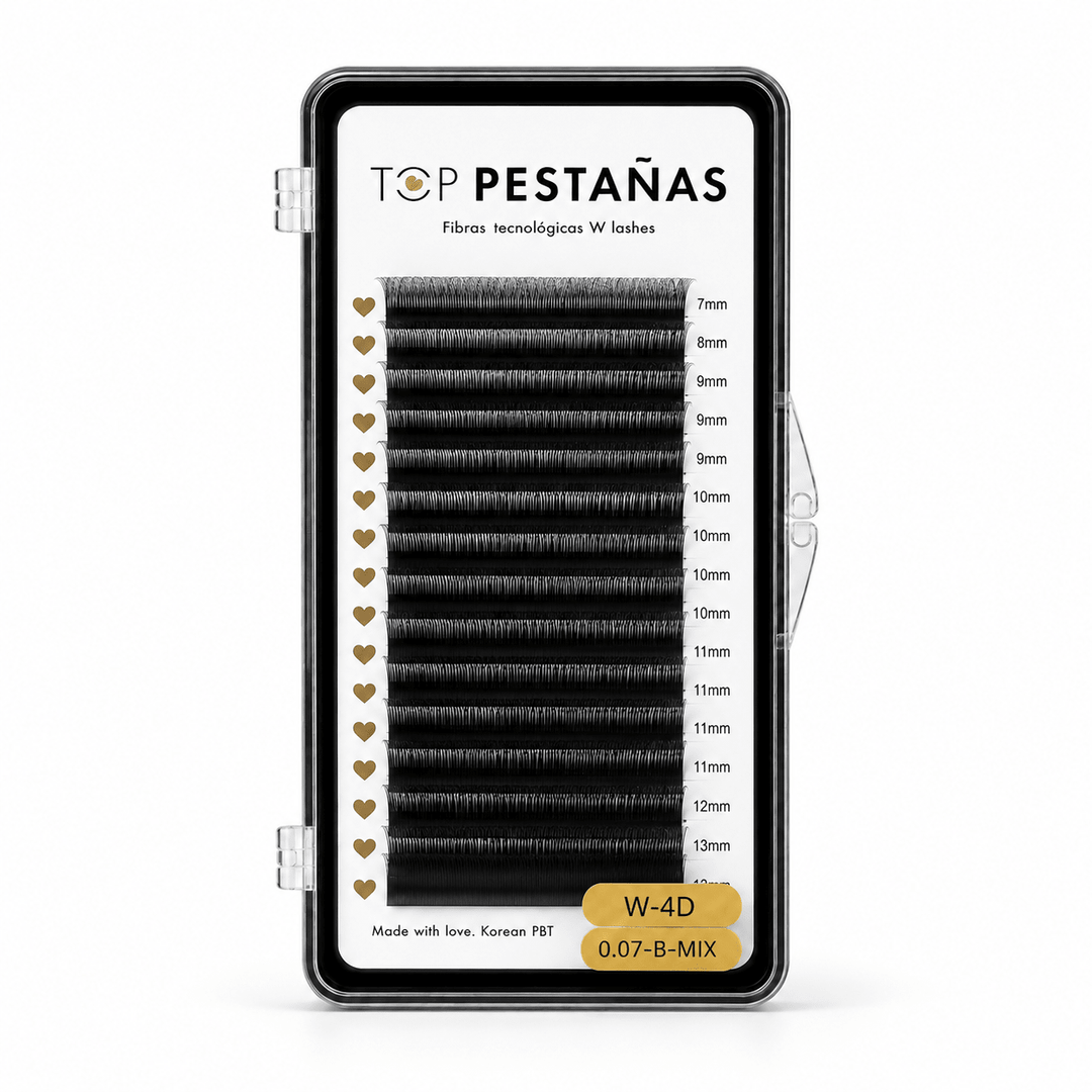 Fibras Tecnológicas “Top Pestañas” W lashes 4D - Top PestañasTop Pestañas