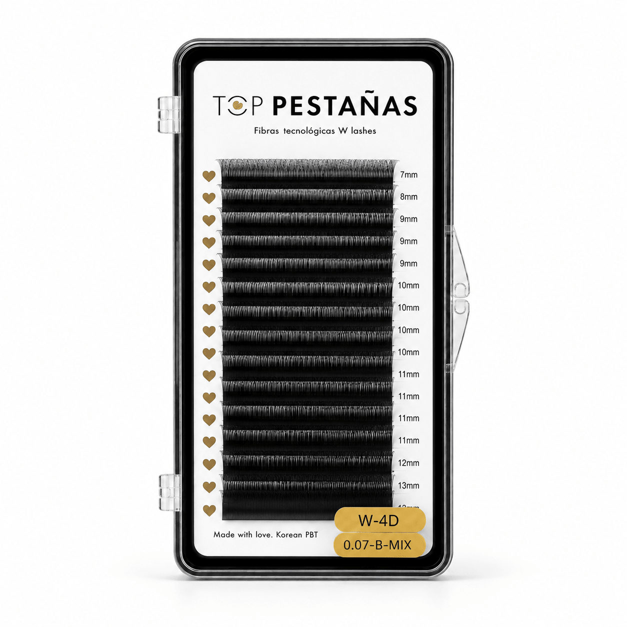 Fibras Tecnológicas “Top Pestañas” W lashes 4D - Top PestañasTop Pestañas